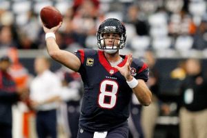 Matt Schaub won his first playoff game, but he'll need to play better to win his second.