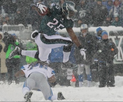 Once he got going, Shady McCoy was impossible to stop.